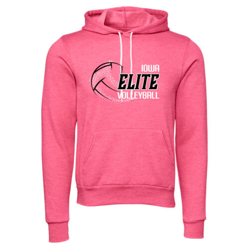 Unisex Sponge Fleece Hoodie - Pink Thumbnail