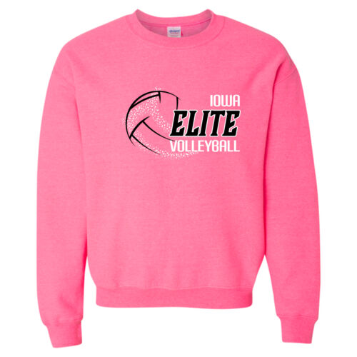 Heavy Blend Crewneck Sweatshirt - Pink Thumbnail