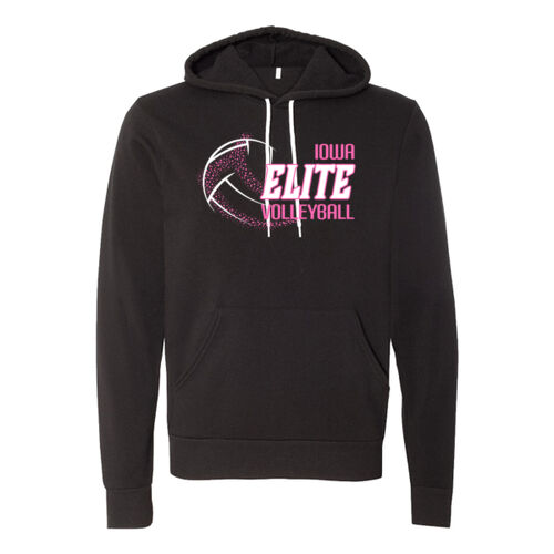 Unisex Sponge Fleece Hoodie - Black Thumbnail