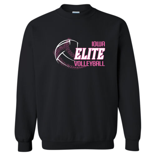 Heavy Blend Crewneck Sweatshirt - Black Thumbnail