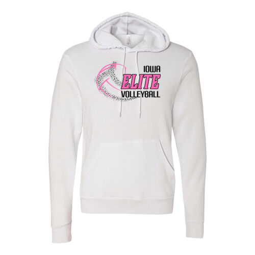 Unisex Sponge Fleece Hoodie - White Thumbnail