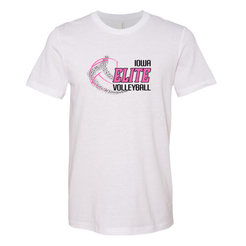 Unisex CVC Jersey Tee - White Thumbnail